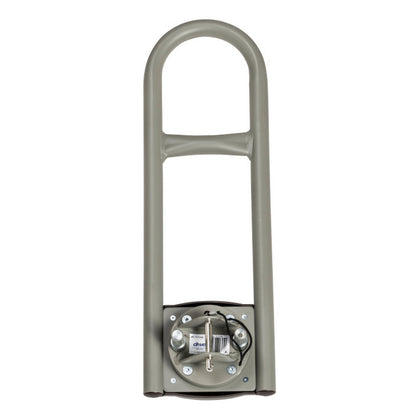 One Drive rotating assist bar, a narrow beige rail with its pivot mount. The pair is two