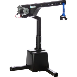 Harmar AL225 two axis inside hoist lift, front view