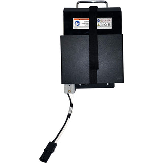 Harmar battery pack with charger for a vehicle lift