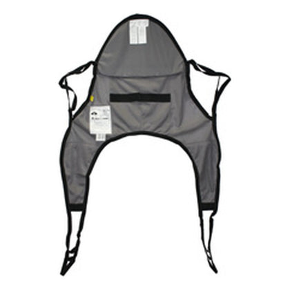 Hoyer Classic Mesh U-Sling with Head Support laid flat