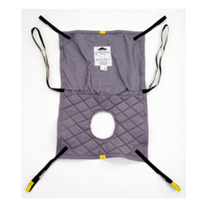 Hoyer Long Seat Commode Sling laid flat