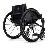Ki Mobility Rogue DT in black, rear three quarter view