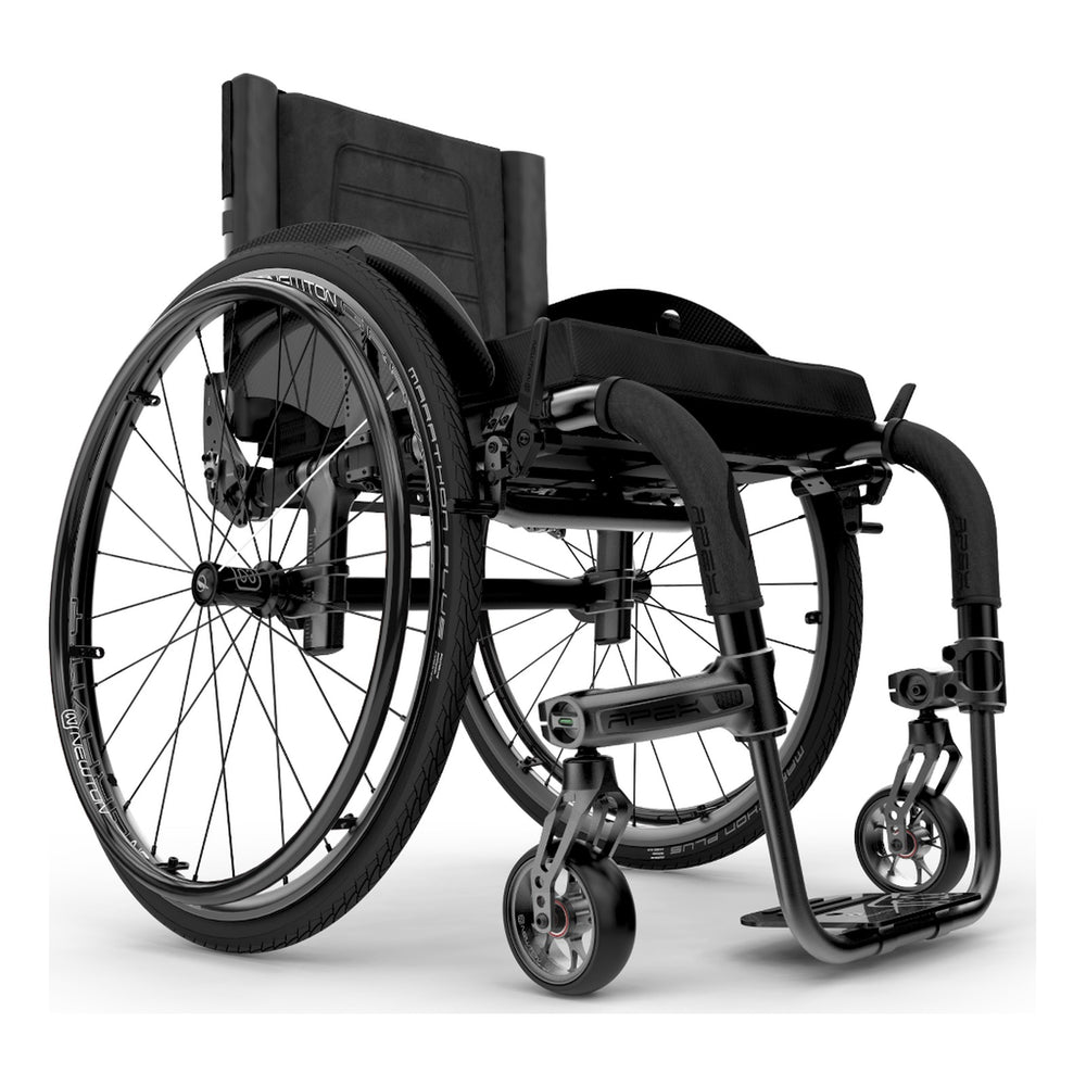 Motion Composites APEX A in Black, front three quarter view
