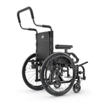 Motion Composites Helio Kids A in Black, rear three quarter view