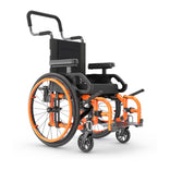 Motion Composites Helio Kids A in Sunkissed Orange, front three quarter view