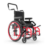 Motion Composites Helio Kids A in Ferrari Red, front three quarter view