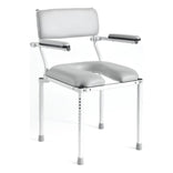 Nuprodx MC3200 heavy duty stationary shower commode chair
