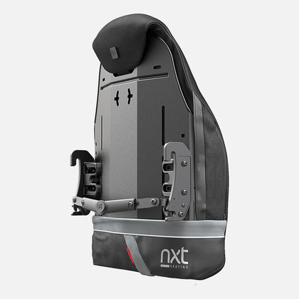 NXT Classic back support, rear angle with the QuickFit hardware