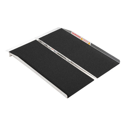 PVI Singlefold Ramp opened flat, black high traction surface