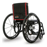 Quickie 2 from the rear with Spinergy wheels