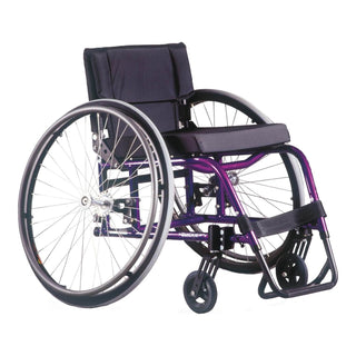 Quickie GP series rigid frame, side view (shown as the GPV with a fixed front)