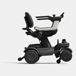 The ev¹ with the freewheel kit fitted, from the side