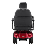 Merits Gemini power wheelchair, rear view