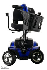 Pride Go Go Sport 4-Wheel mobility scooter in Blue, front view