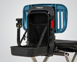 Removable rear storage with carrying handle on the Pride i-Go