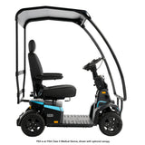 Pride PX4 with optional hard-top canopy, right profile view