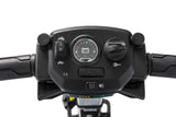 Pride i-Go tiller console with two-speed selector and ambient voltmeter