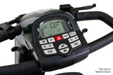 Pride Baja Wrangler 2 LED tiller console closeup