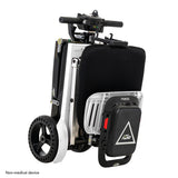 Pride i-Go folded for transport, matte White