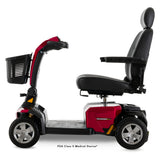 Pride Victory LX Sport in Candy Apple Red, left side profile