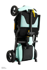 Pride Go Go Super Portable folded upright for storage