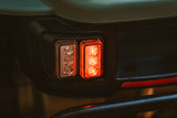 Pride Baja Bandit LED rear lights closeup