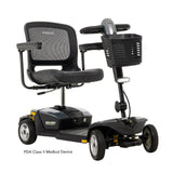 Pride Go Go Endurance Li 4-Wheel in Euro Grey, three-quarter beauty view