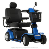 Pride Maxima 4-Wheel in Matte Ocean Blue, right-side beauty view