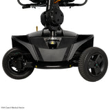 Pride Go Go Elite Traveller 2 Platinum front basket closeup, Black