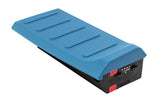 Airline-compliant lithium-ion battery loading into the Pride i-Go floor deck