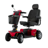 Pride Victory LX Sport in Candy Apple Red, left-facing three-quarter view