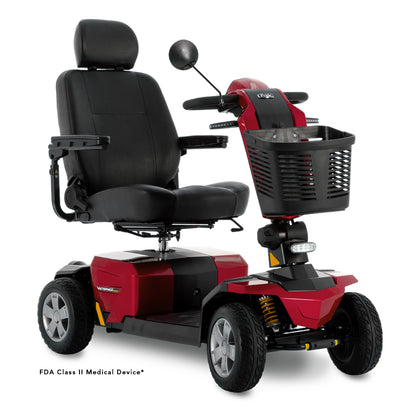 Pride Victory LX Sport in Candy Apple Red, right-facing three-quarter view