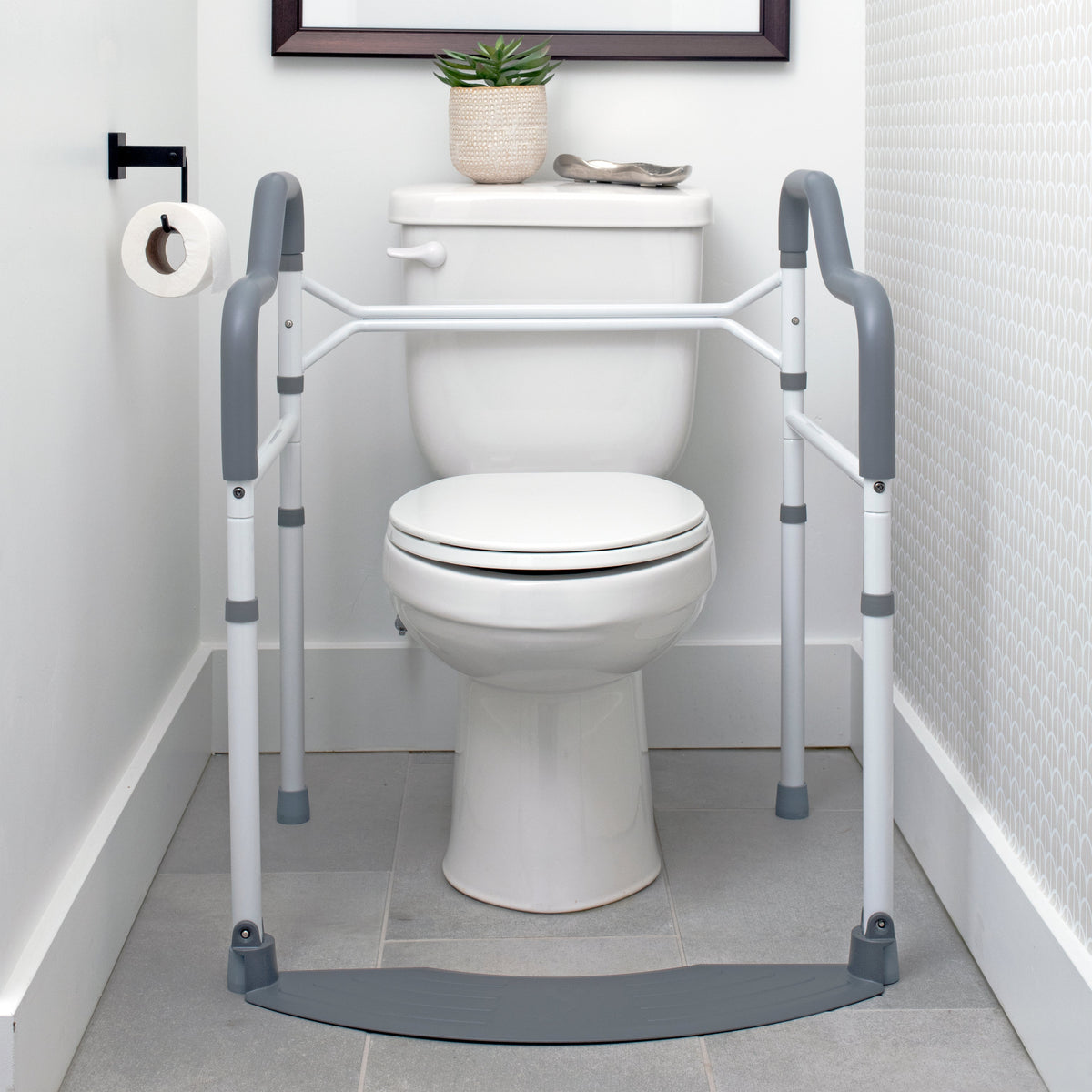 Stander Wonder Toilet Safety Rails, product photograph