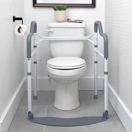 Stander Wonder Toilet Safety Rails, product photograph