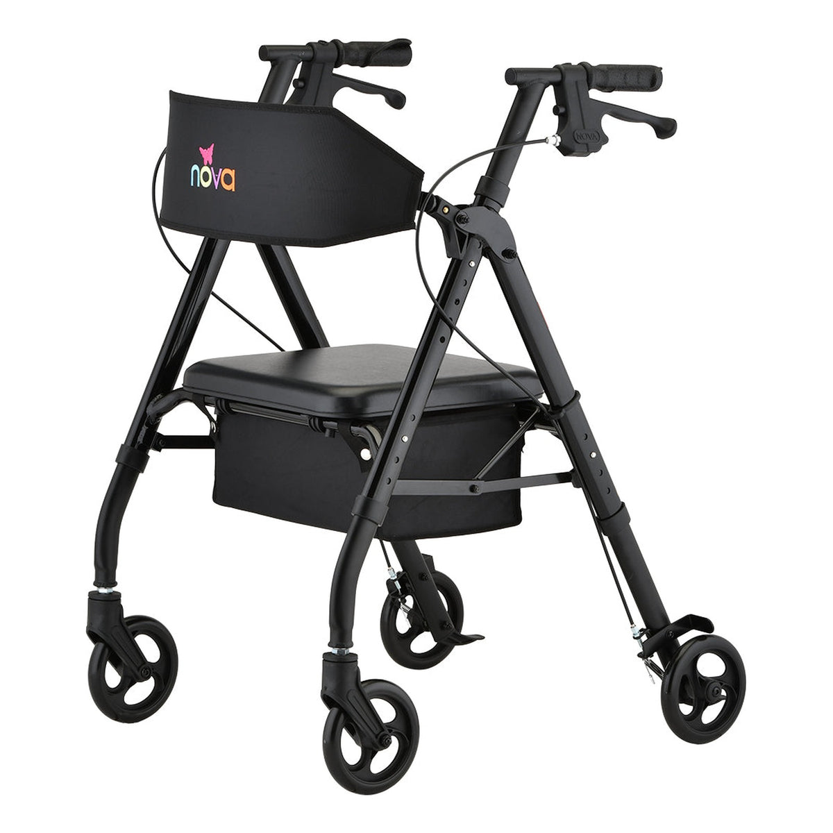 Nova Star 6 WB Rollator, Black, item 4256BK