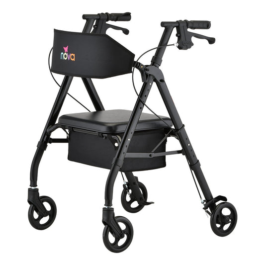 Nova Star 6 WB Rollator, Black, item 4256BK