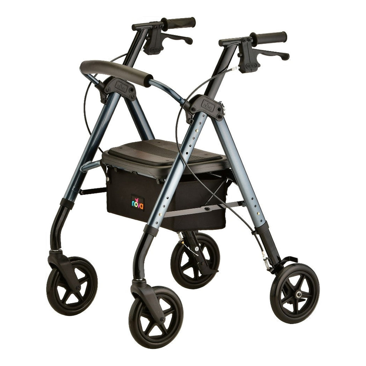 Nova Star 8 DX Rollator, Blue, item 4262BL