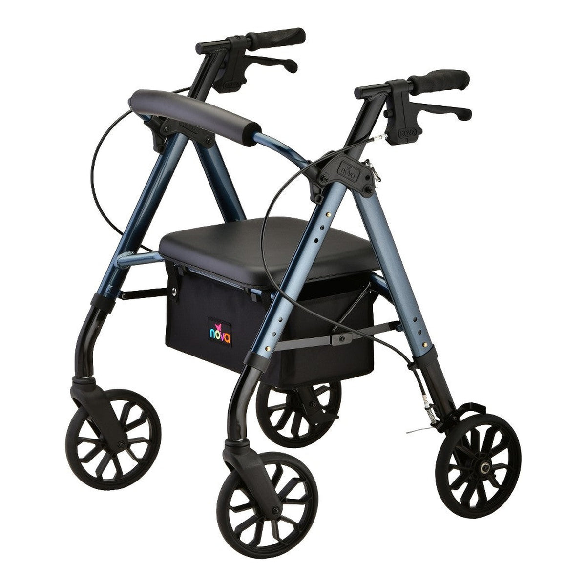 Nova Star 8 Rollator, Petite / Blue, item 4278BL