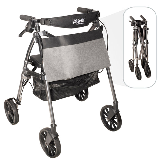 Stander Wonder Rollator Plus with 8" Wheels, product photograph