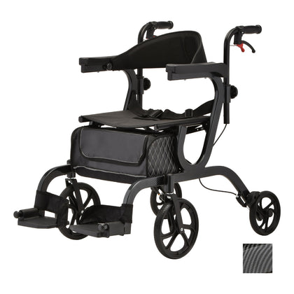 Nova Gemini 2 in 1 Rollator Transport Chair 4500BK MAIN