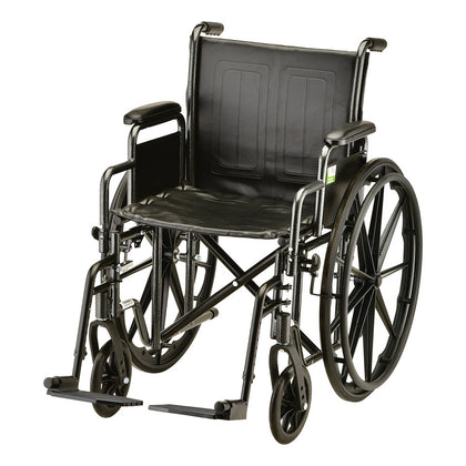 Nova Steel Wheelchair with Vinyl Upholstery 5165S_MAIN