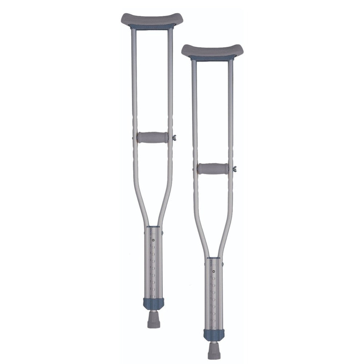 Nova Push Button Aluminum Crutches 7203 MAIN
