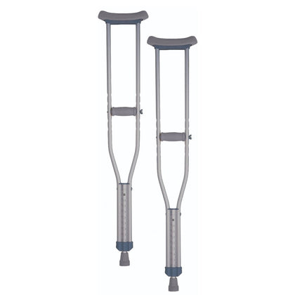 Nova Push Button Aluminum Crutches 7203 MAIN