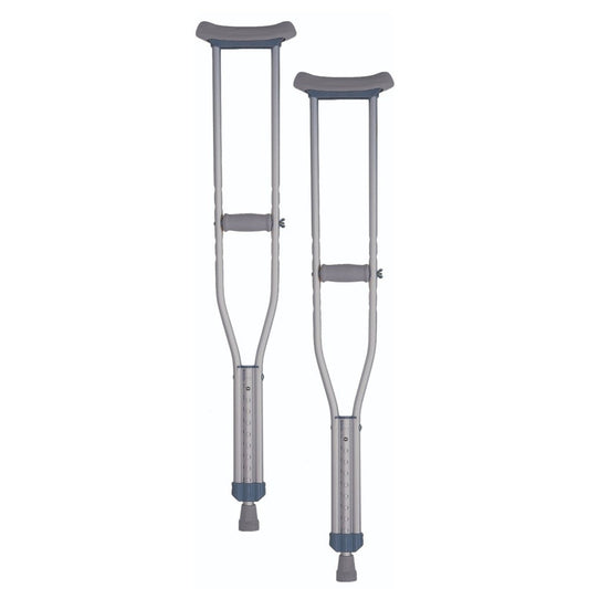 Nova Push Button Aluminum Crutches 7203 MAIN