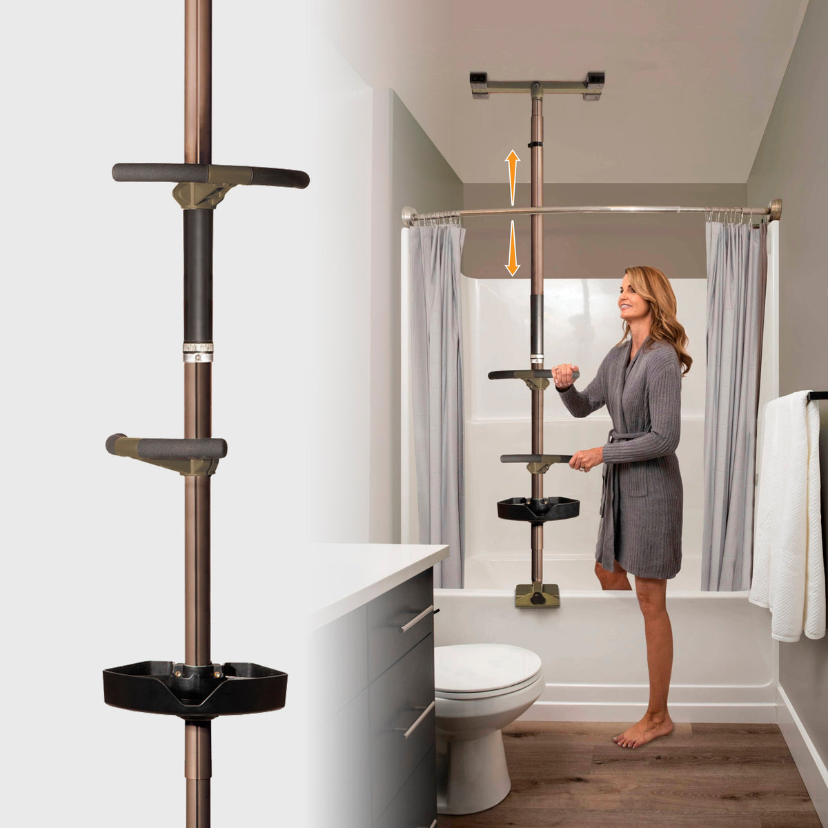 Wonder Bathtub Pole Premium, 7690-DB