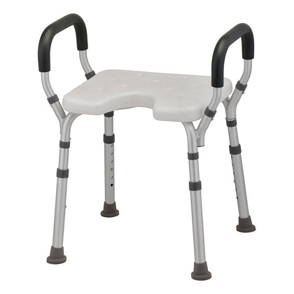 Nova Bath Seat with Arms and Hygienic Cutout 9039 MAIN