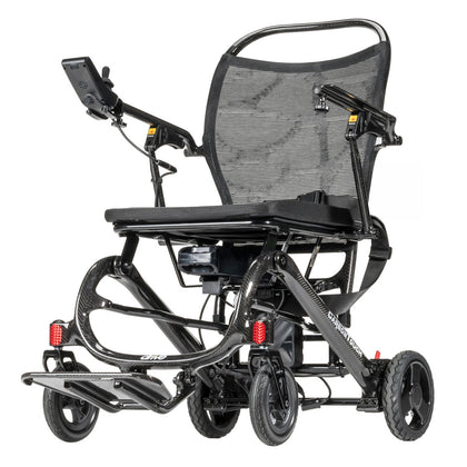 Drive CarbonTouch Power Wheelchair, three-quarter view