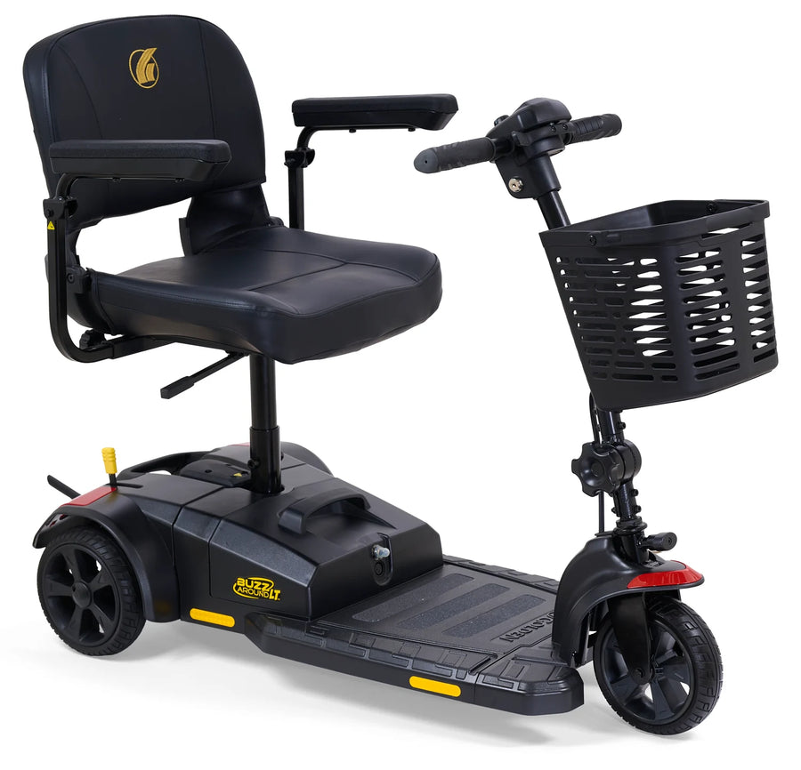 Golden Buzzaround LT 3-Wheel: GB107 Red Left Turn