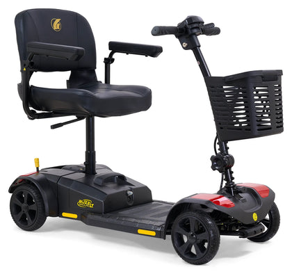 Golden Buzzaround LT 4-Wheel: GB108 Red Left Turn