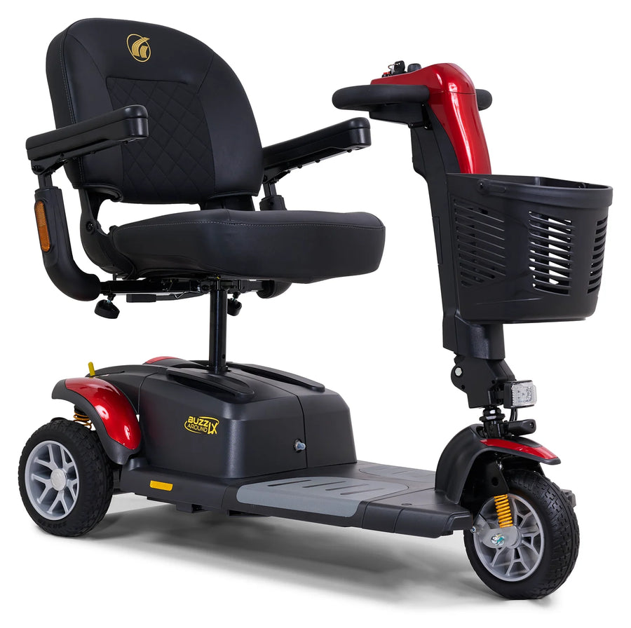 Golden Buzzaround LX 3-Wheel: GB119 Red Left Turn
